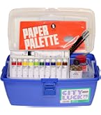 Amazon | ホルベイン 油絵具 ミニバッグM 組合せ2BSセット 130150